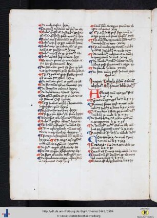 Incipit tabula secundum ordinem alphabeti super quatuor libros precedentes…