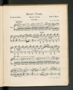 Maria's Traum.