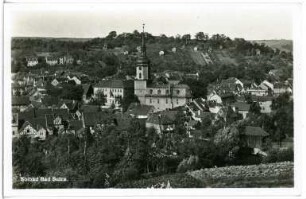 Bad Sulza. Blick auf Bad Sulza