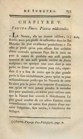 Chapitre V. Fruits. Fleurs ...