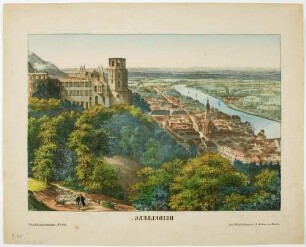 Stadt und Schloss Heidelberg