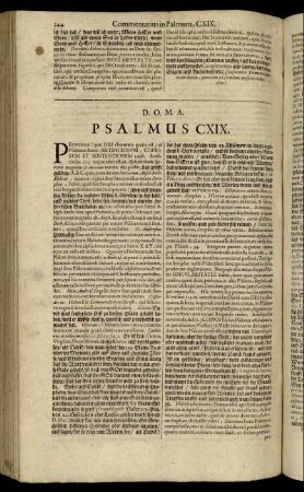 Psalmus CXIX.