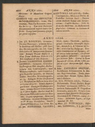 Anno 1606. - 1610.