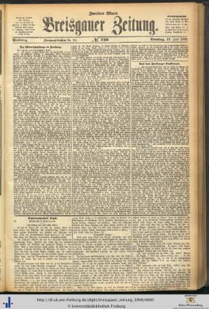 19.06.1898 (Zweites Blatt)