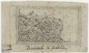 Kunstgewerbe aus Lübeck, Buchdeckel