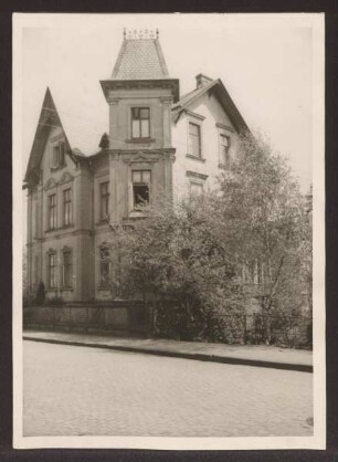 Benekestr. 7 / Aussenansicht / Foto übergeben durch Frau Kaul-Schwarz. Detmold. Benekestr. Papierabzug