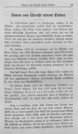 Simon von Utrecht nimmt Emden.