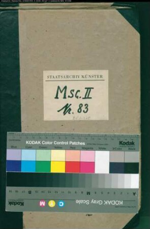 Westliches Westfalen; Jülich-Kleve-Berg (Abschriften von Urkunden und Akten)