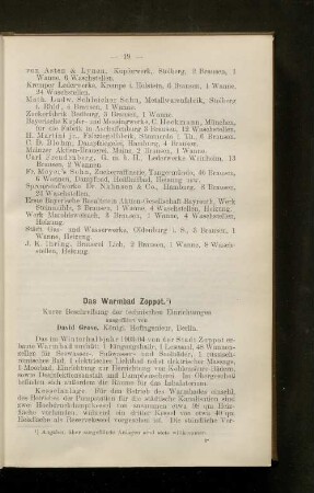 Das Warmbad Zoppot.