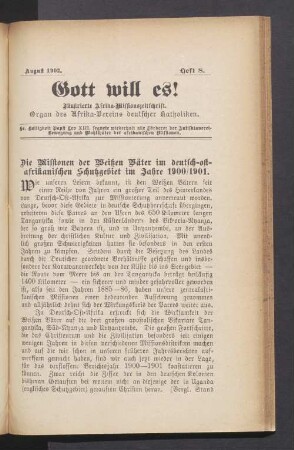 August 1902. Heft 8