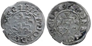 1/64 Taler, Herzoglich-Schleswig-Holstein- Gottorpische Linie, Johann Adolf (1590 - 1616)