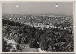 Bonn, Blick vom Venusberg auf die Stadt
