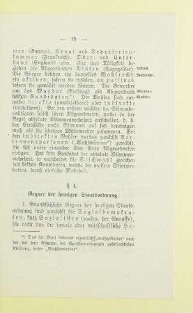 4. Gegner der heutigen Staatsordnung