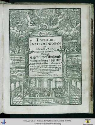 Sciagraphia: oder Theatrum Instrumentorum.