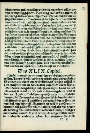 Das XLIX. Capitel.