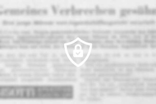 Gemeines Verbrechen gesühnt