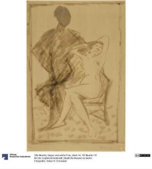 Neger und weiße Frau