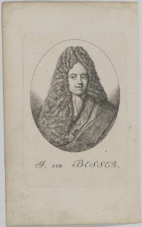 Bildnis des J. von Besser