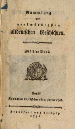 Konradin von Schwaben oder Geschichte des unglücklichen Enkels Kaiser Friedrichs des Zweiten, 2