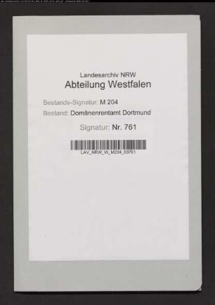 Ablösung einer Leibgewinnrente von einem Haus in Castrop, früher Heinrich Steinkühler, durch Wilhelm Neufeld aus Castrop.