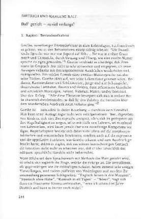 DaF gezielt - zu viel verlangt?