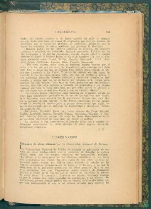 Libros varios
