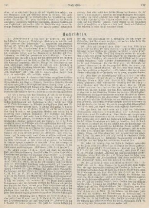 121-124 Nachrichten