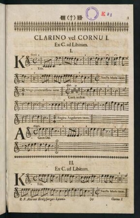 1-4, Litania I. - Litania VI.