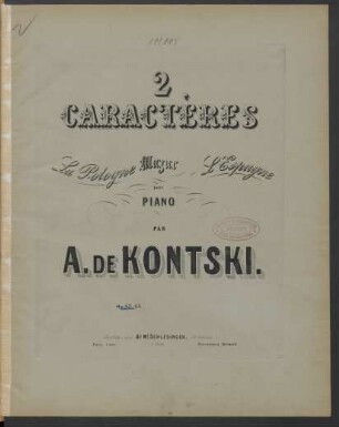 [1]: Caractère espagnol : op. 63