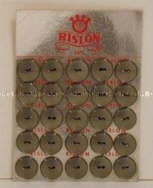 Knöpfe "RISLON" (originalverpackt)