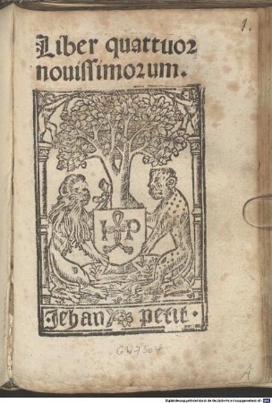 Cordiale quatuor Novissimorum : Quatuor Novissima cum multis Exemplis