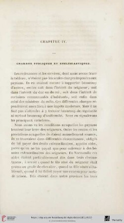 Chapitre IV: Charges publiques et ecclésiastiques