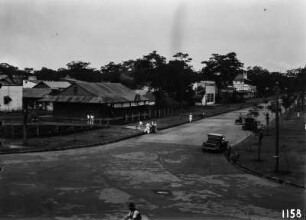 Straße in Lubumbashi : Blick auf eine Straße in Lubumbashi.