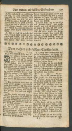 Vom wahren und falschen Christenthum