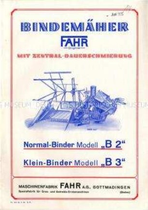 Bindemäher