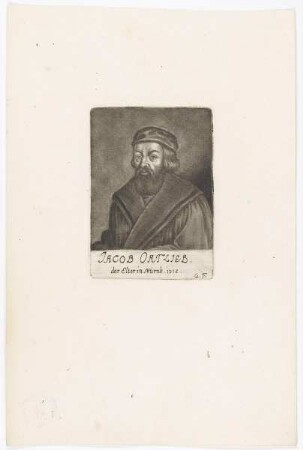 Bildnis des Jacob Ortlieb
