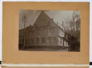 Wohnhaus, Sonderburg: Ansicht (aus: Skizzen- und Fotoalbum 29)