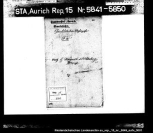 Hausierkonzessionen und -gesuche: H. Weichardt aus Oldenburg, Photograph