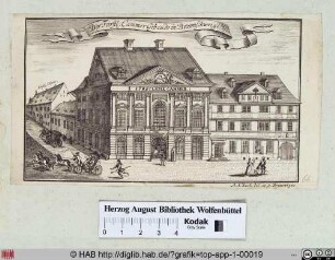 Der Fürstl. Cammer Gebäude in Braunschweig
