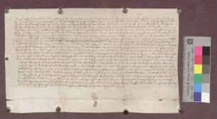Heinrich Weber von Kandern wird der Kirchenpflege Entenburg 12 Pfund Stäbler schuldig.