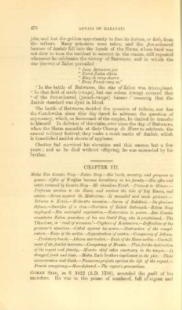 Chapter VII. Maha Rao Gomân Sing ...