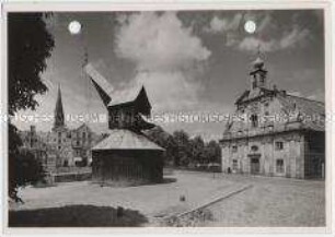 Lüneburg, Alter Kran und Kaufhaus
