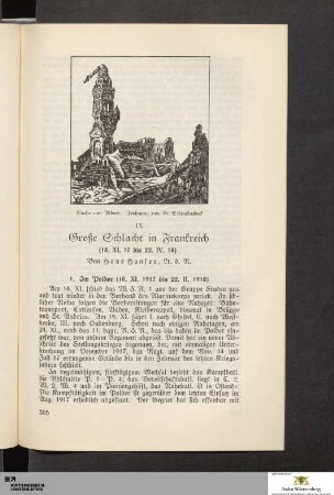 IX. Große Schlacht in Frankreich