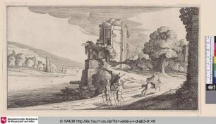 [Runder Turm an einem Fluss; Round Tower on a River]