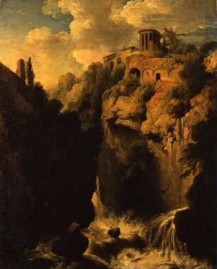 Der Wasserfall bei Tivoli