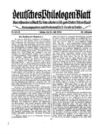 Der Aufstieg der Begabten
