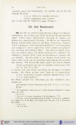 III. Die Kaiserzeit