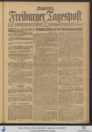 03.11.1919 (Morgenblatt)