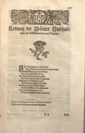 Rettung der Jesuiter Unschuld, wieder die Gifftspinnen Lucam Osiander.