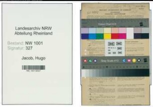 Entnazifizierung Hugo Jacob, geb. 18.05.1895 (Viehhaendler)